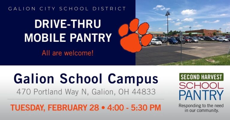 Galion Schools Hosting Food Pantry Next Week