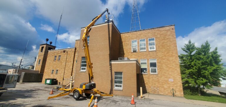 Municipal Building Roof Repair Underway