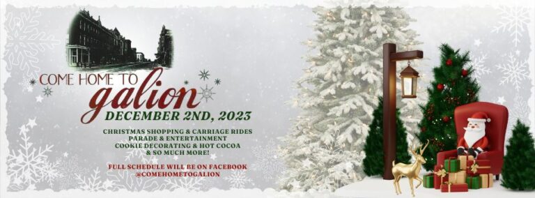 ‘Come Home to Galion’ 2023: Cocoa, Cookies, Carriages, And More!