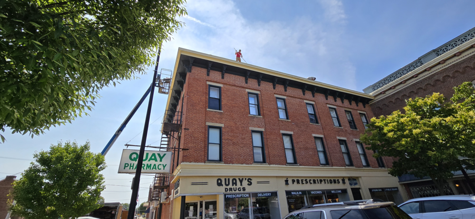 Galion History Corner Historic Hackedorn Building Receives An Update