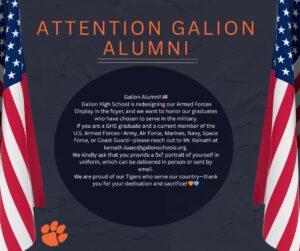 Galion High School Invites Military Alumni To Be Honored In New Display