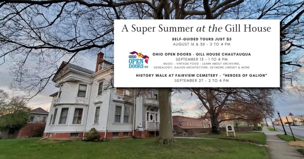Step Into History This September at The Gill House