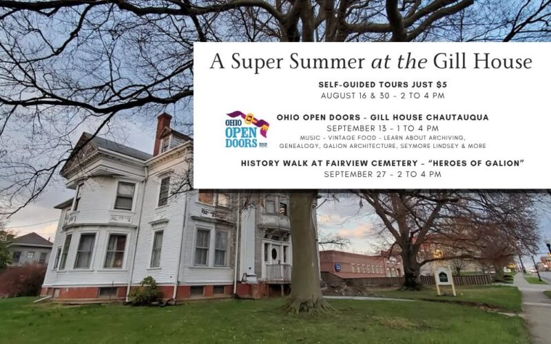 Step Into History This September at The Gill House